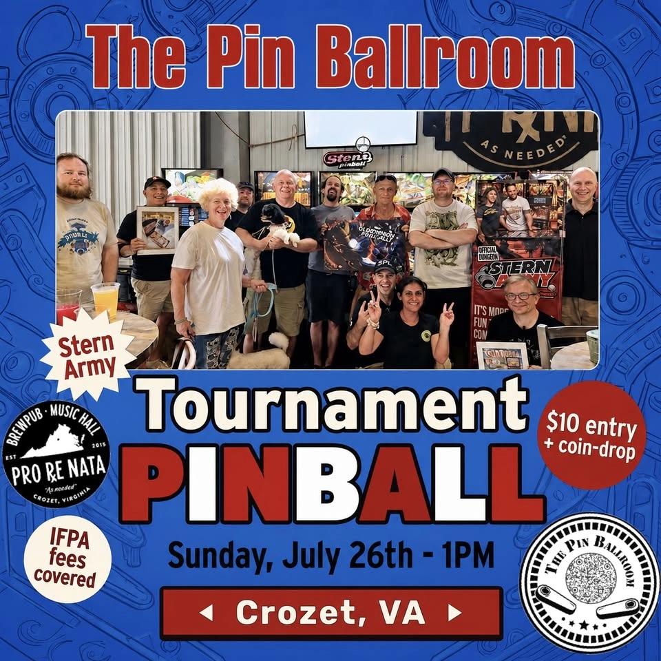Stern Army Silverball Sunday @ Pro Re Nata