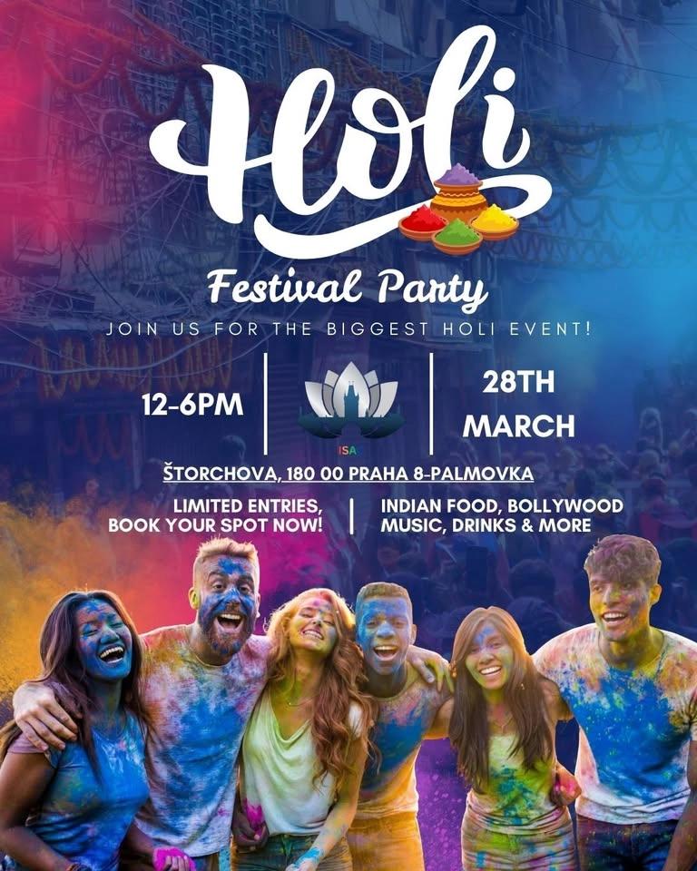 🌈 HOLI – FESTIVAL OF COLOURS 🎉