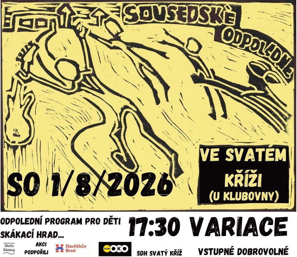 Sousedské odpoledne s kapelou Variace / Svatý Kříž (hřiště)