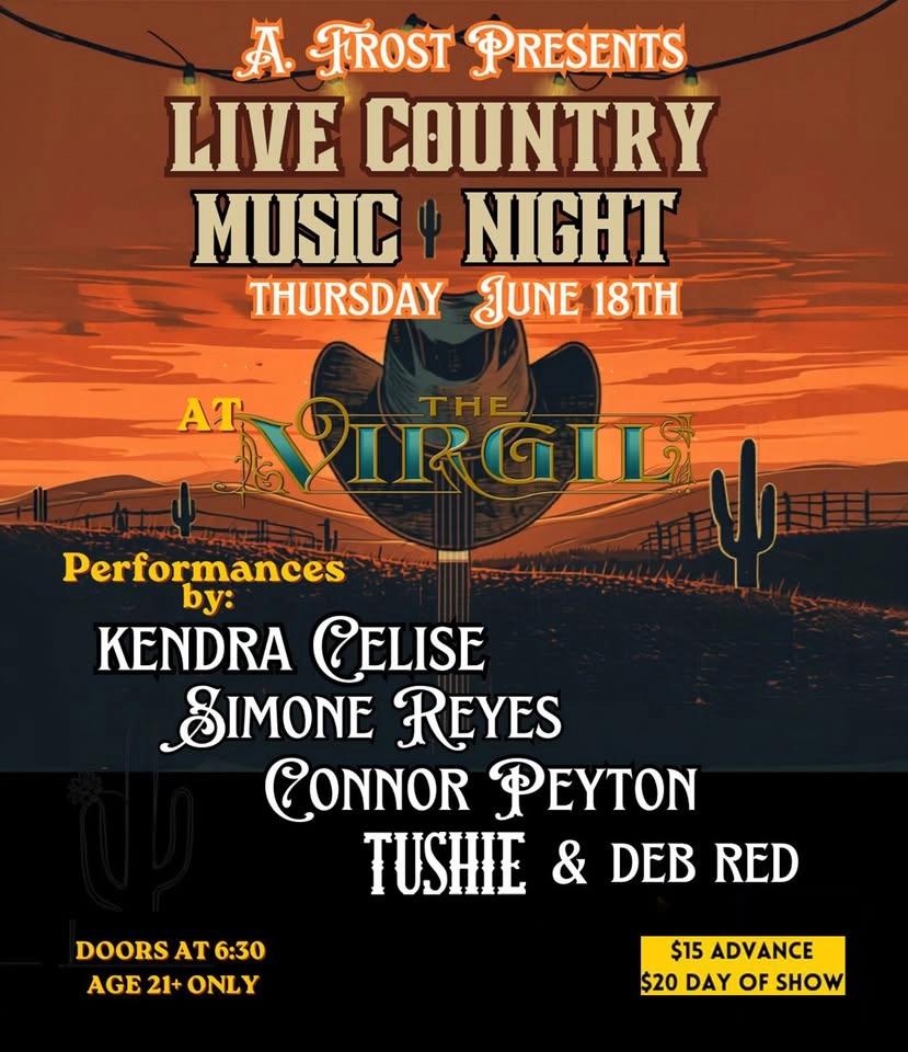 "LIVE COUNTRY MUSIC NIGHT" feat. TUSHIE ššš¤ š¤