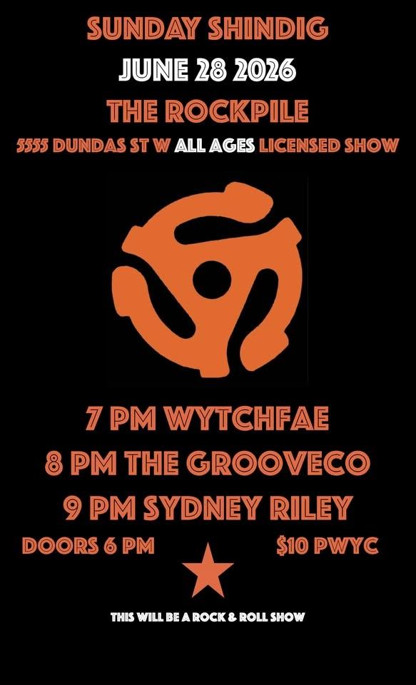 SUNDAY SHINDIG Get ready to GROOVE!
