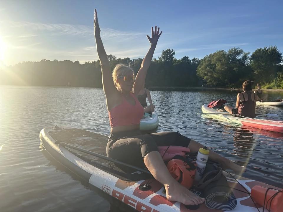 Yoga sur paddle et QiGong au lac Leamy