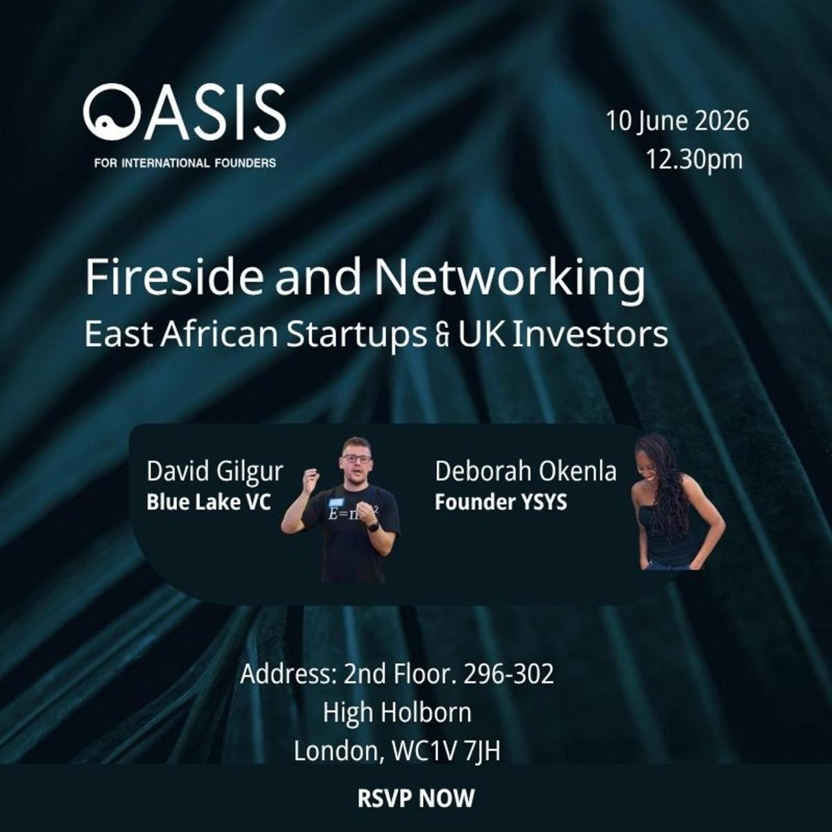 East African Founders & Investors Fireside & Networking