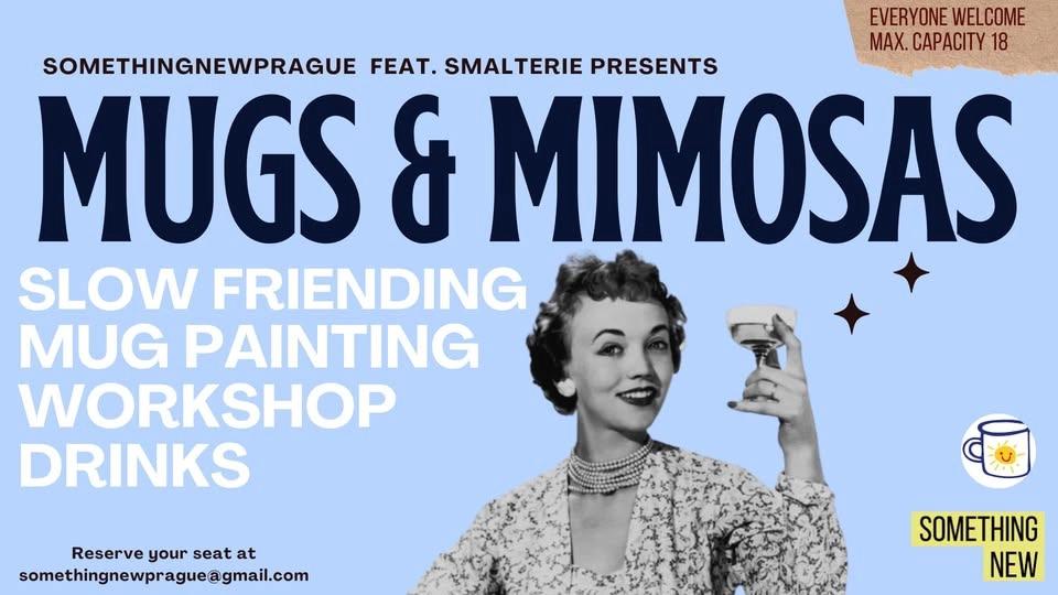 MUGS & MIMOSAS (creative slow friending & mug painting workshop)