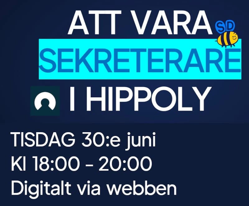Att vara sekreterare i Hippoly