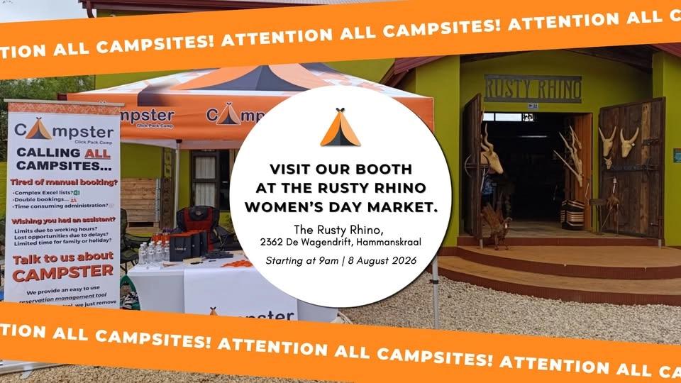 Women's Day Market - Campsite Info Day