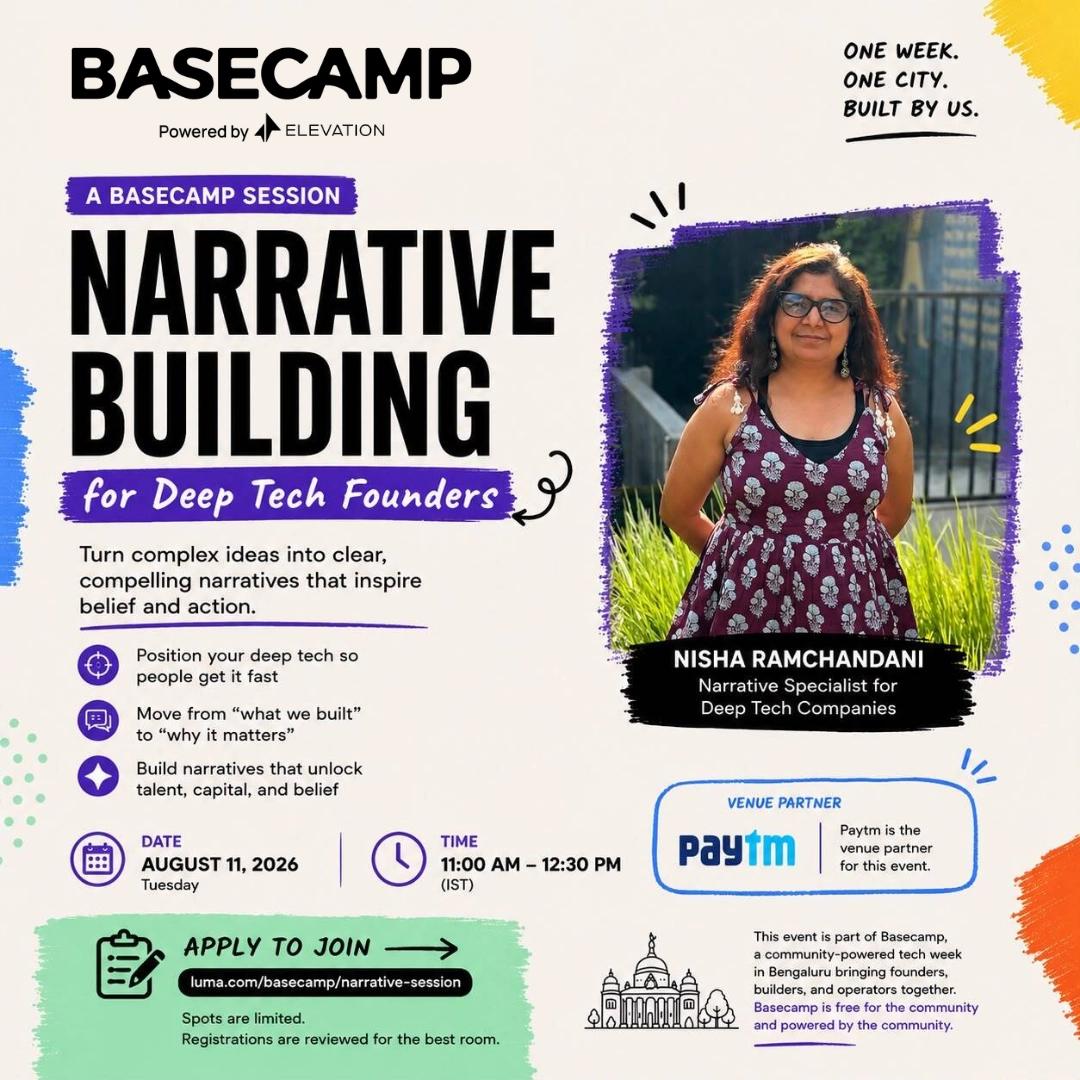 Narrative Building for Deep Tech Founders