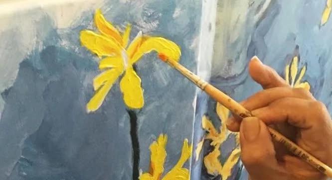 Learn to paint / Malen lernen 189€ = 12h
