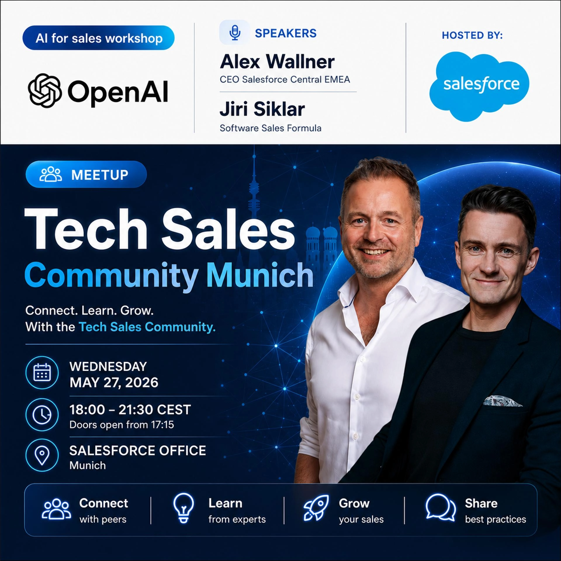 Tech Sales Community Meetup @Salesforce - May 2026