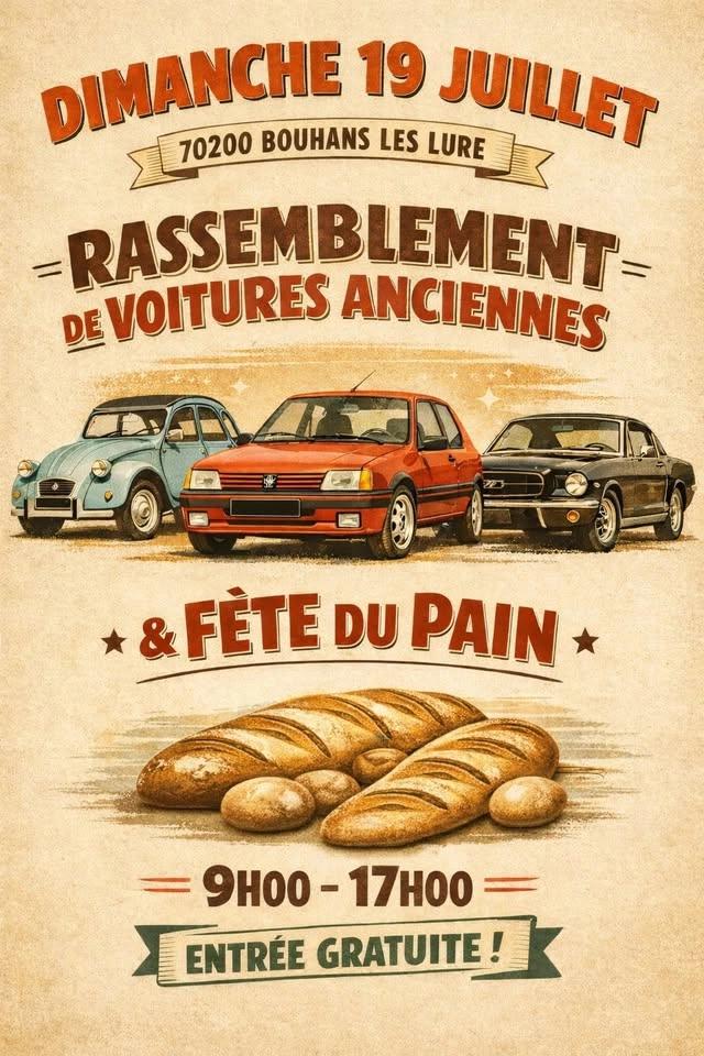 fête du pain et rassemblement automobile