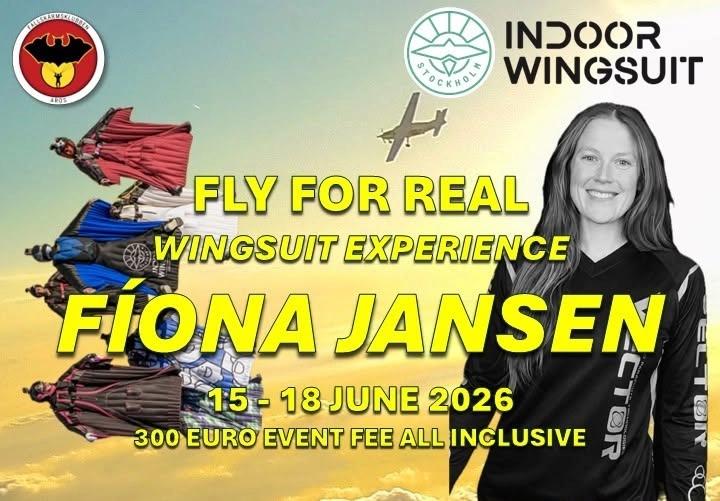Fly For Real Wingsuit Experience with FIONA JANSEN