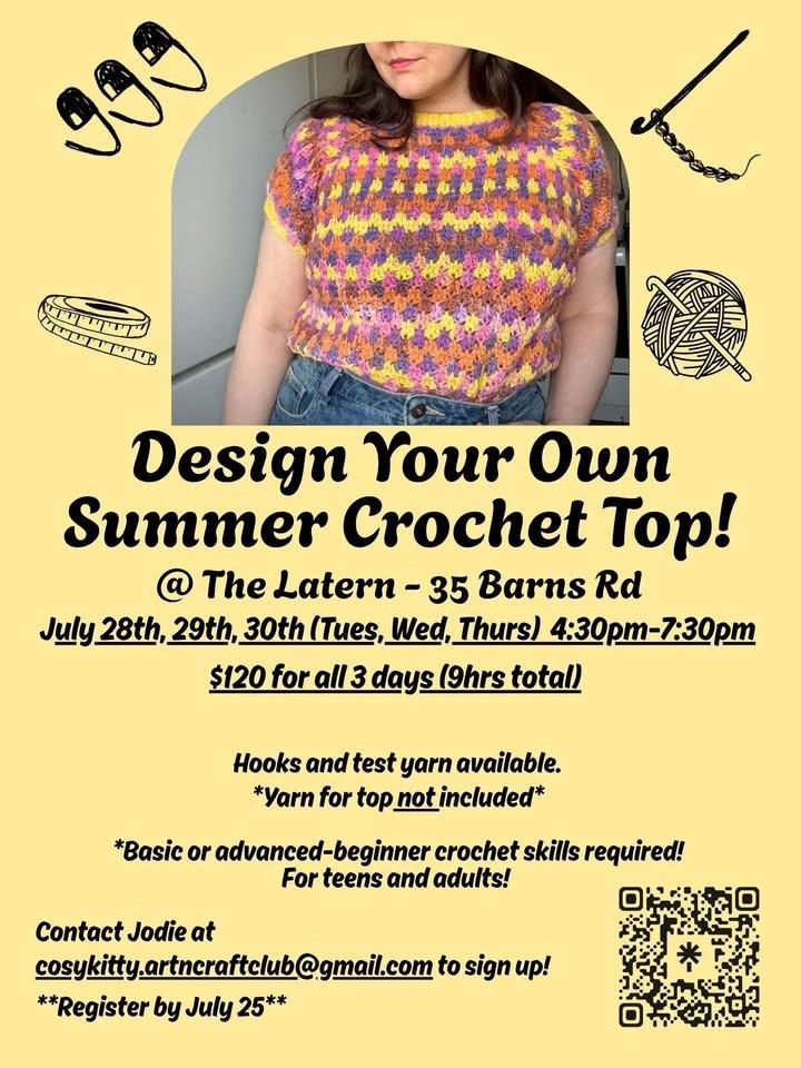 Design Your Own Summer Crochet Top!