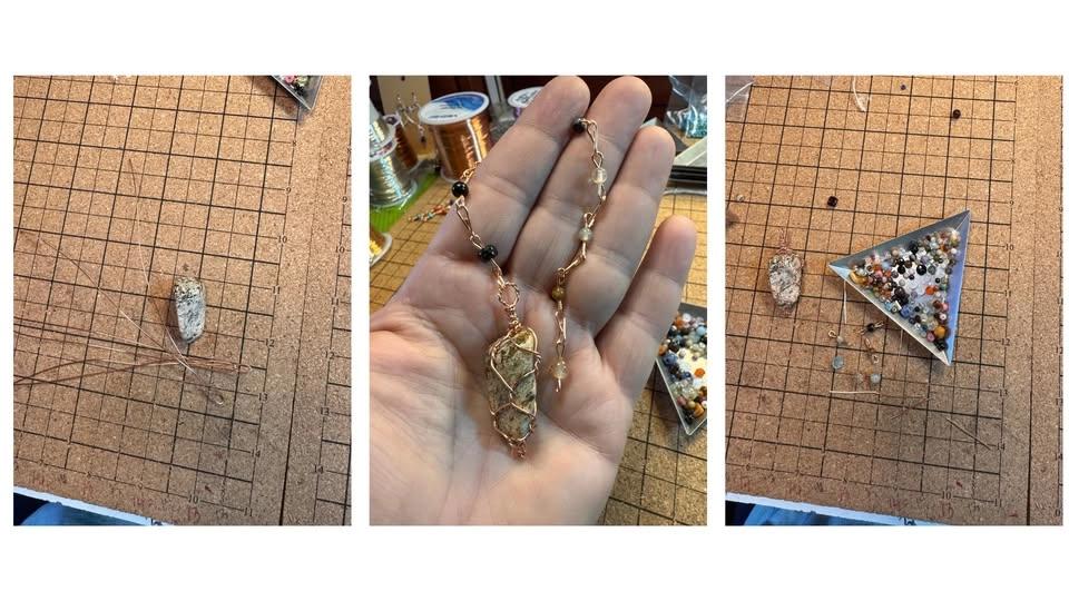SOLD OUT * THANK YOU! * Build Your Own Gemstone Pendulum Workshop * $30 * All materials provided