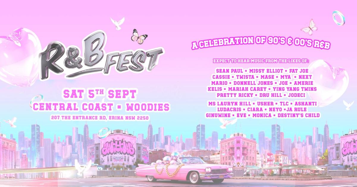 R&B Fest Is Coming To Central Coast!