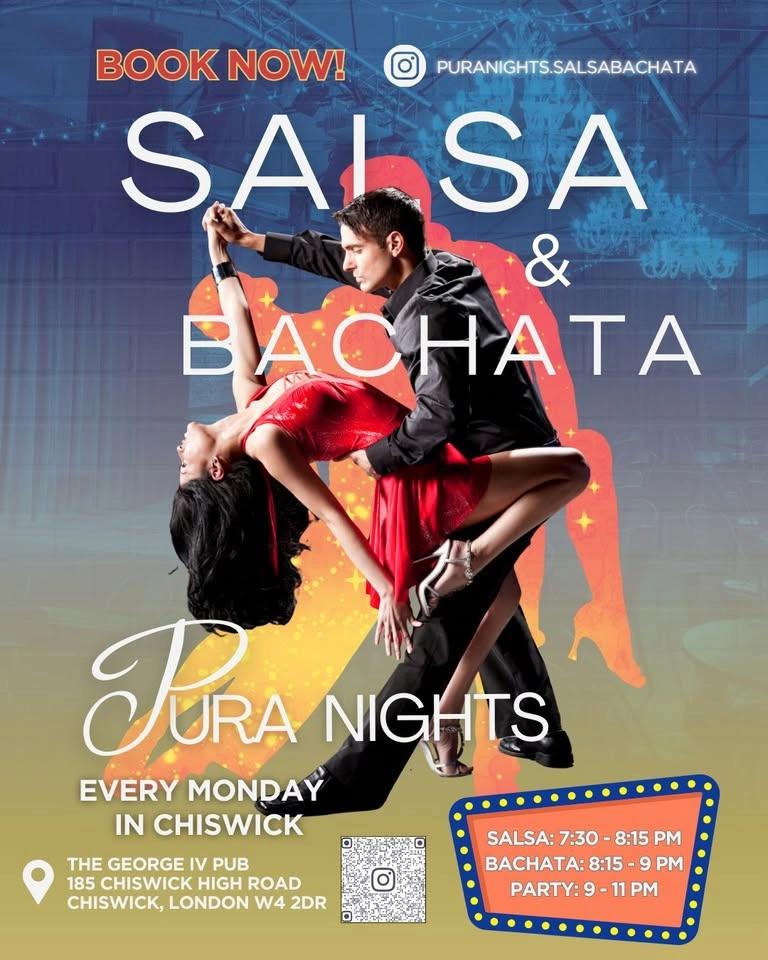 Pura Nights Salsa & Bachata - Chiswick on Mondays