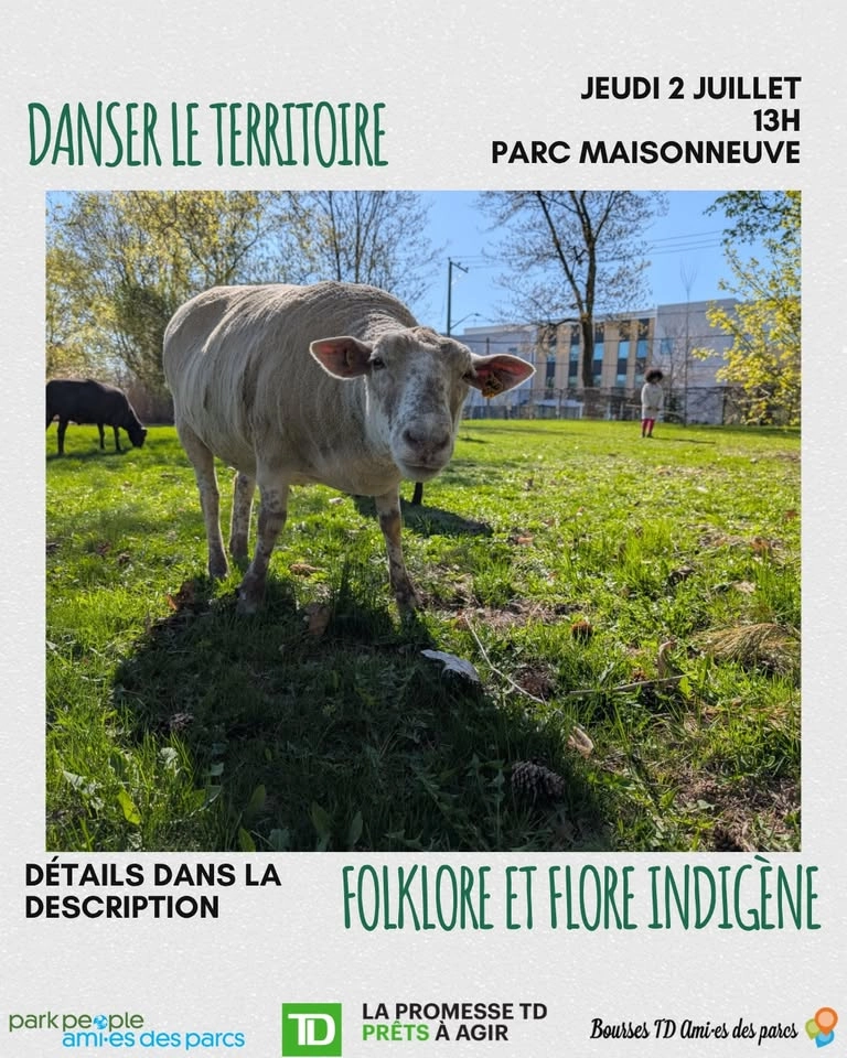 Danser le territoire: folklore et flore indigène