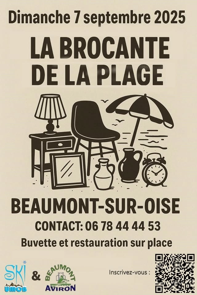 Brocante de la Plage de Beaumont-sur-Oise