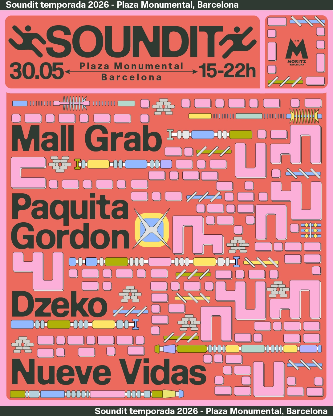 SOUNDIT Plaza: Mall Grab, Paquita Gordon, Dzeko, Nueve Vidas