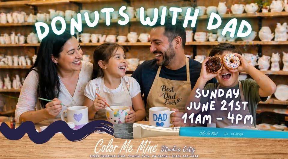 DONUTS WITH DAD