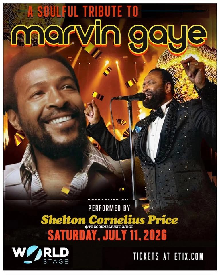 A Soulful Birthday Tribute To Marvin Gaye | Sun. 4.12 ~ Music Hall
