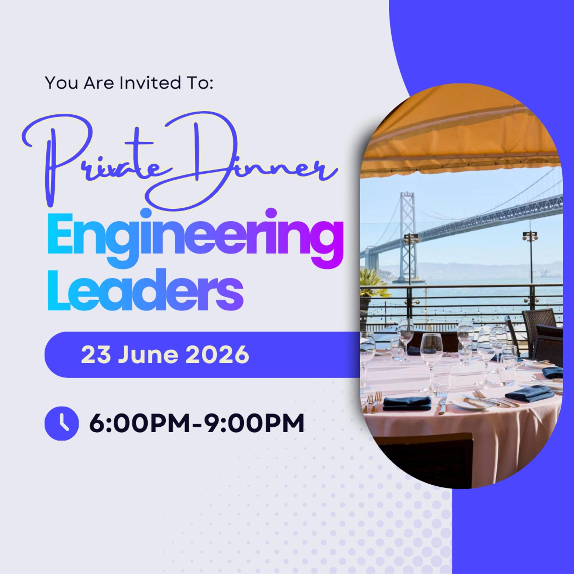 Private dinner for engineering leaders: Shipping quality when AI writes the code