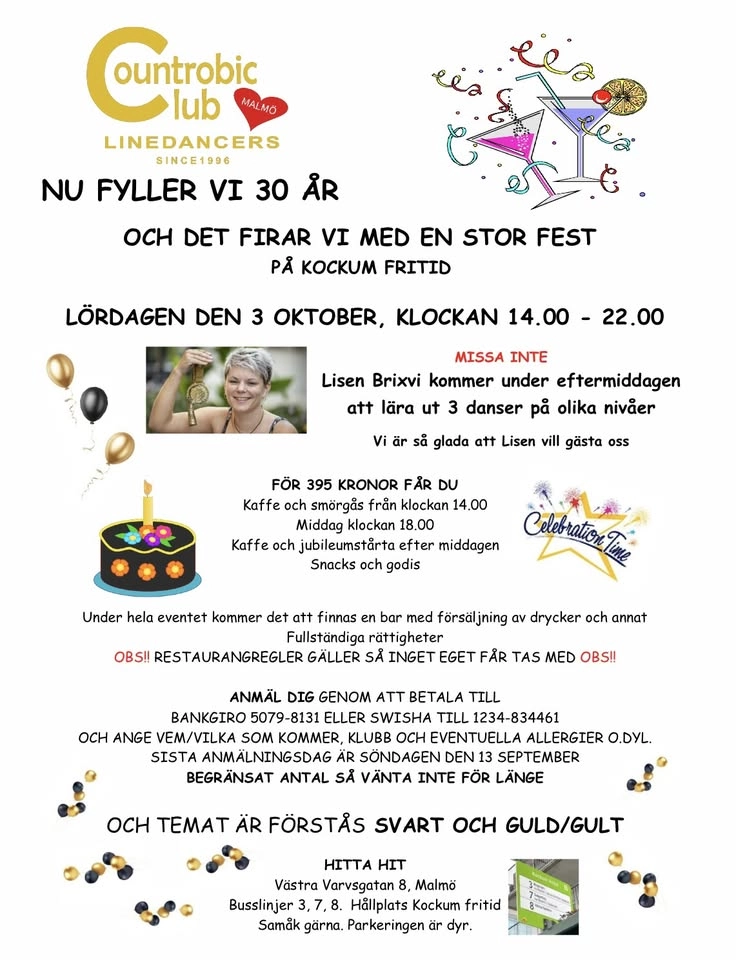 30-års jubileum Countrobic