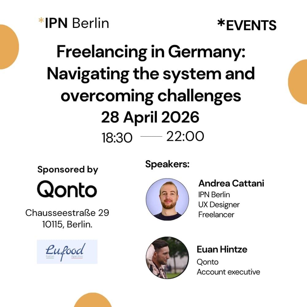 IPN x Qonto | Freelancing in Germany: navigating the system and overcoming challenges