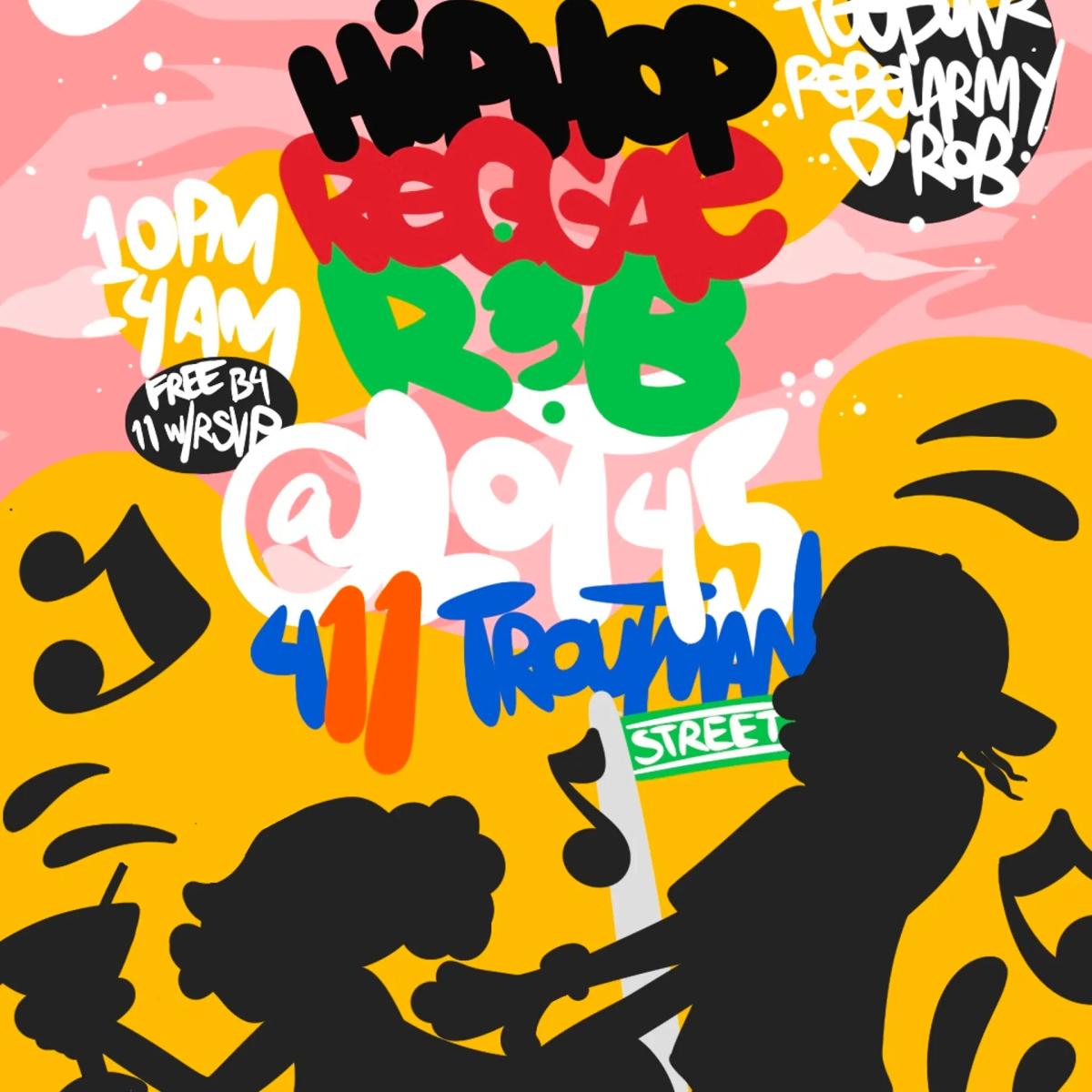 HIP-HOP, REGGAE, RNB NIGHT