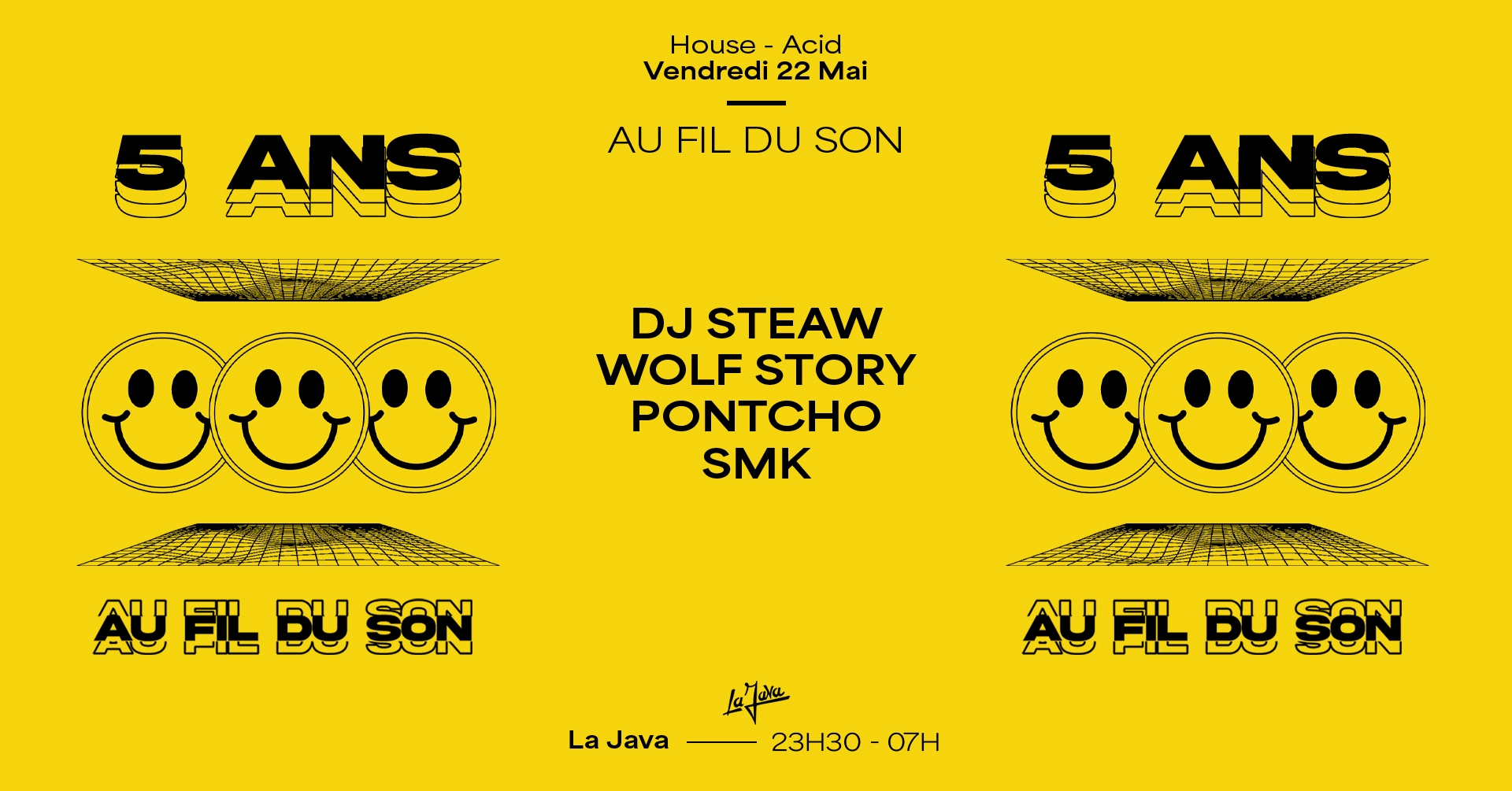 DJ Steaw, Wolf Story, Pontcho & Smk: Afds 5 Ans