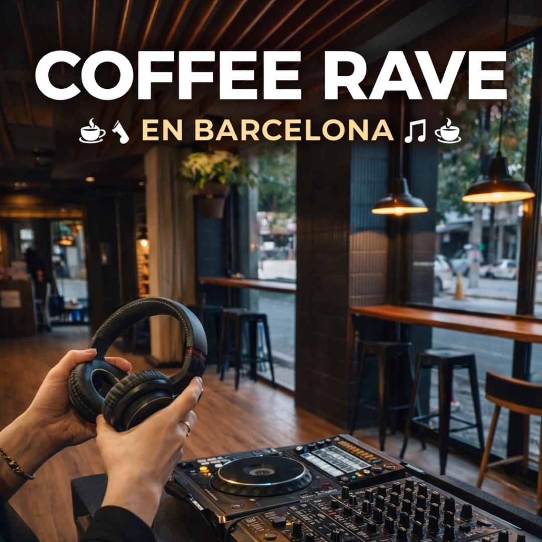 ☕🎶 COFFEE RAVE en Barcelona 🎶☕