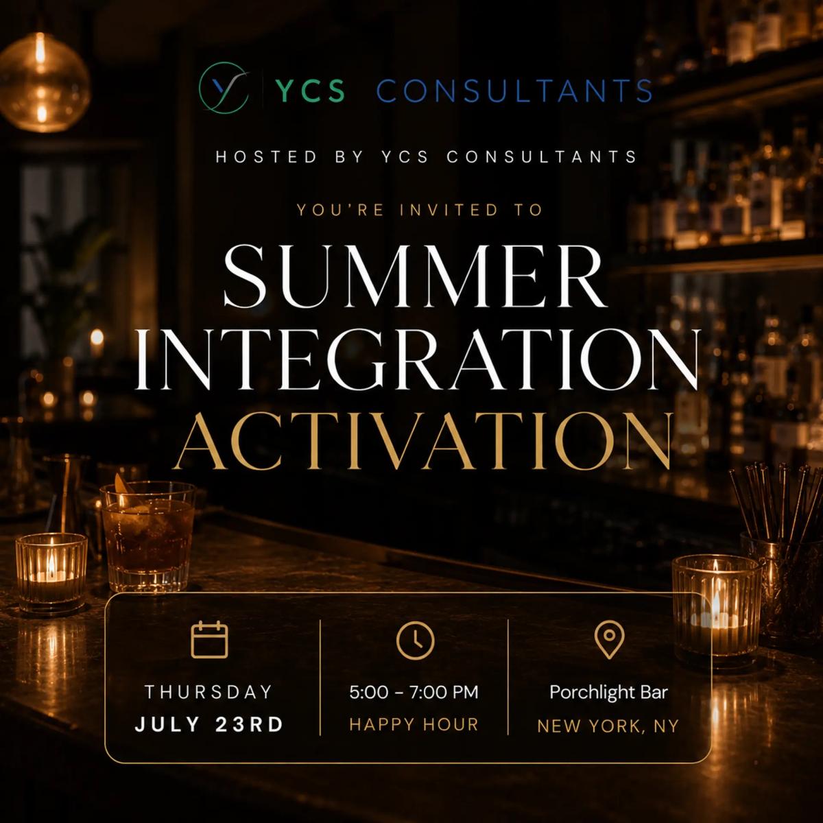 Summer Integration Activation