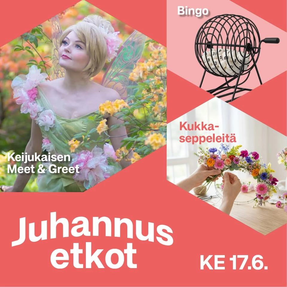 🌿 Ison Omenan Juhannusetkot ke 17.6. 🌿