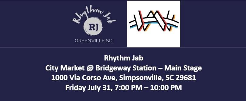 Rhythm Jab @ Bridgeway Station - City Market Main Stage