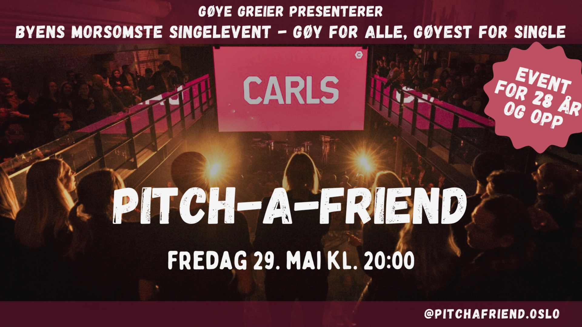 Pitch-A-Friend 28+ år