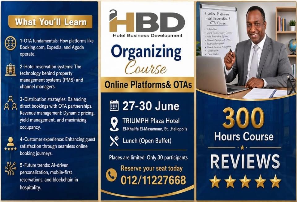 #OnLine Platforms & OTAs Course