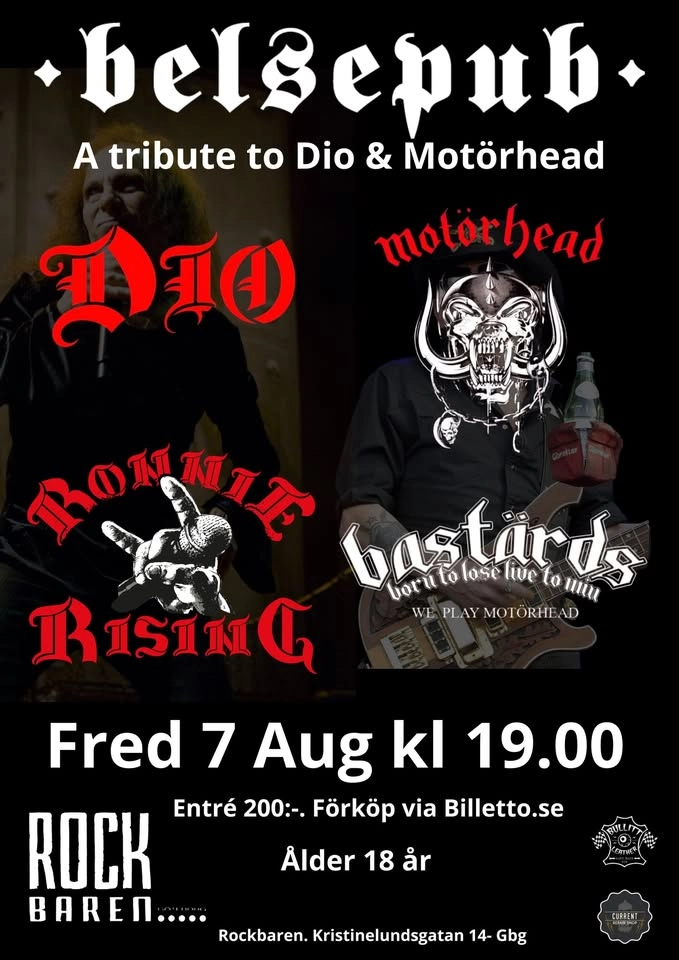 Belsepub: A Tribute to DIO & Motörhead