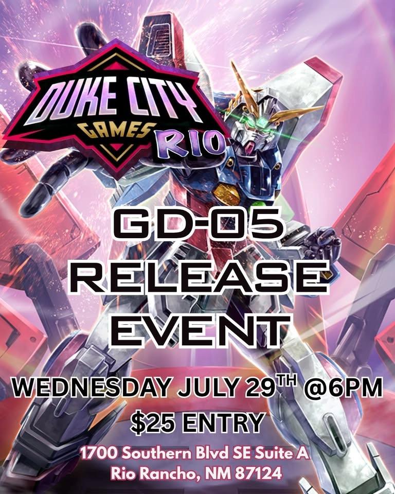 GUNDAM CARD GAME GD05 Release Event
