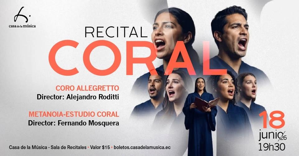 RECITAL DE COROS