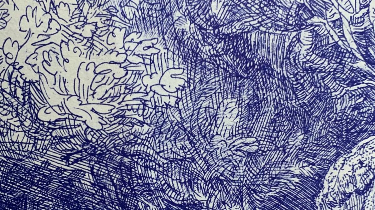 Hands on #2: ball-point drawing