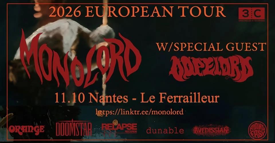 MONOLORD + DOPELORD.LE FERRAILLEUR.11 OCTOBRE 2026