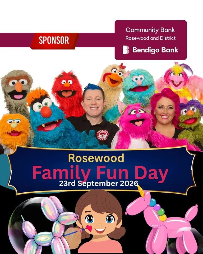 Rosewood Family Fun Day - Larrikin Puppets - SEP 2026
