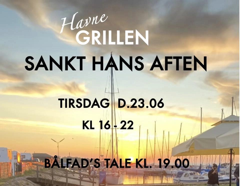 Sankt Hans Aften på Havnegrillen