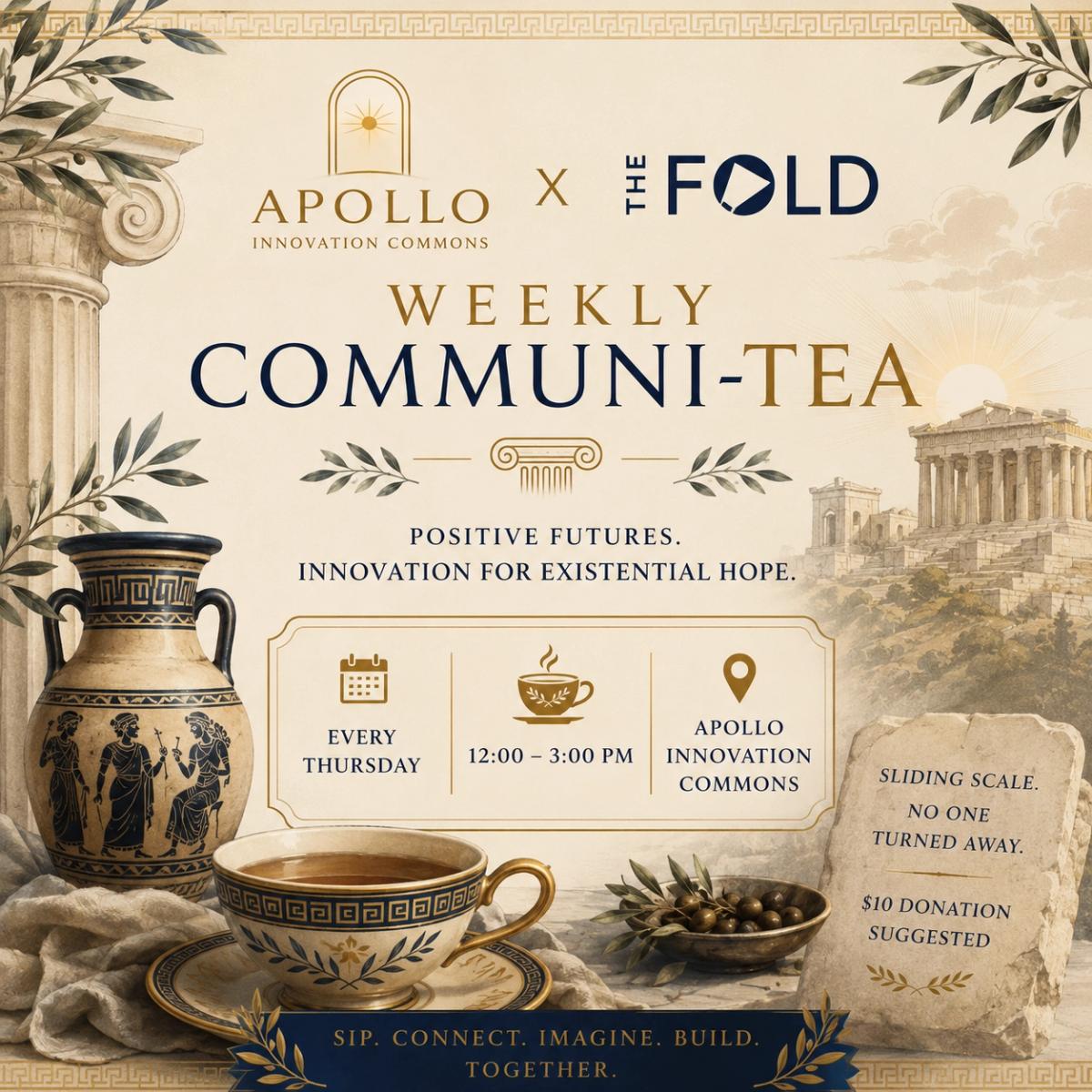 Thursday Communi-tea @ The Fold SF: Apollo Innovation Commons x Human Flourishing