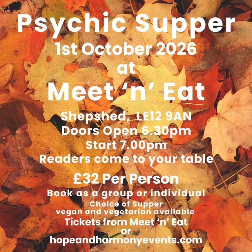 Meet n Eat Psychic Supper