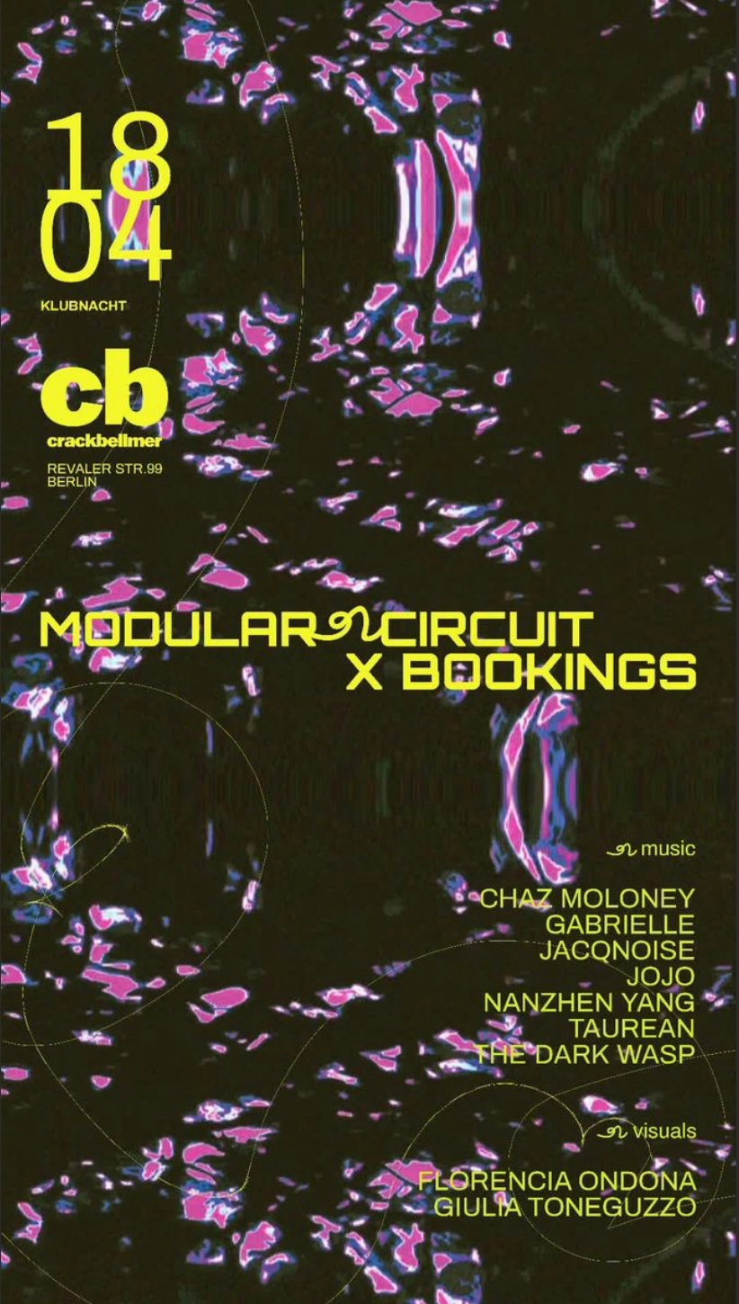Modular Circuit meets x bookings: Klubnacht
