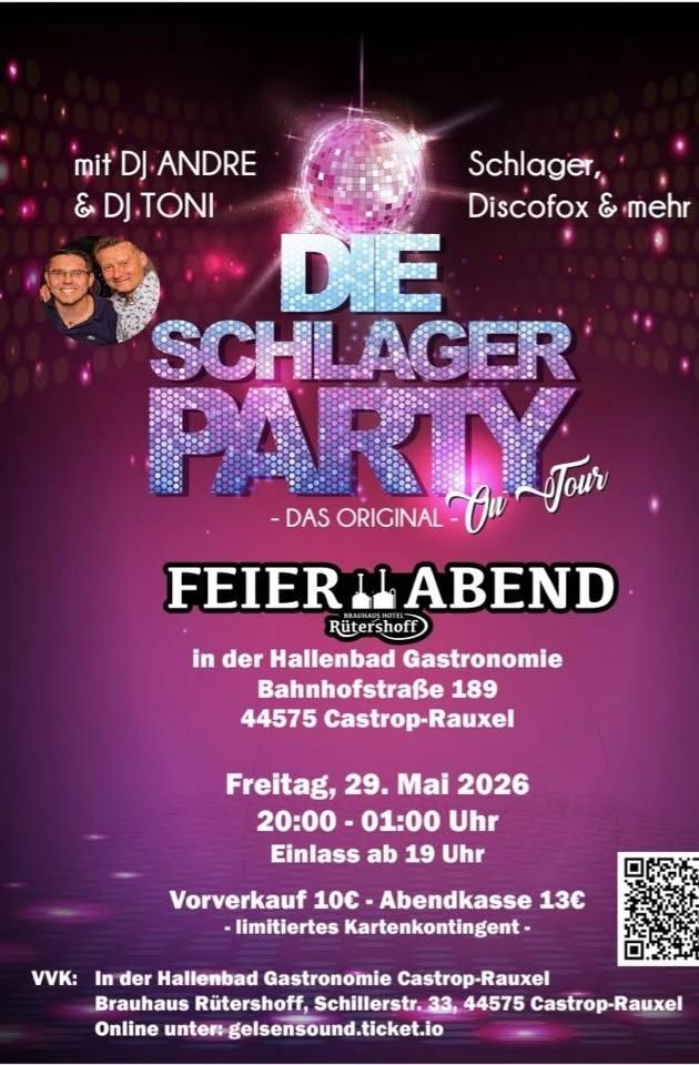 Schlager Wahnsinn - Die Schlager Party goes Castrop-Rauxel