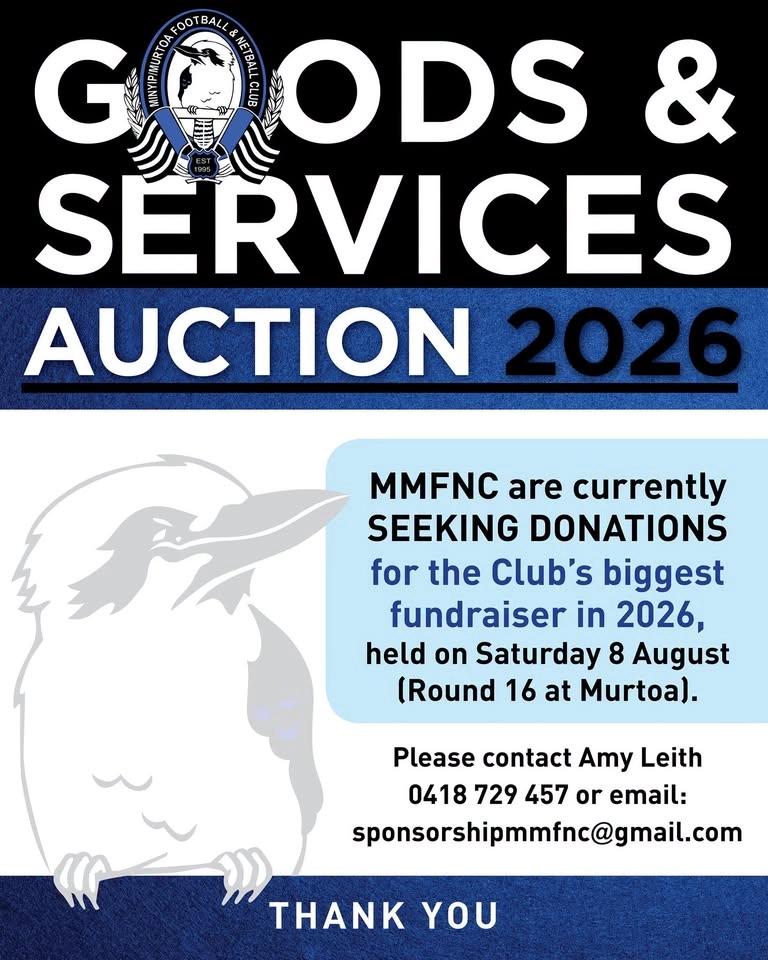 GOODS & SERVICES AUCTION 2026