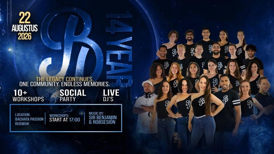 BP 14 yr Anniversary Celebration | Rijswijk 22 Aug. 2026