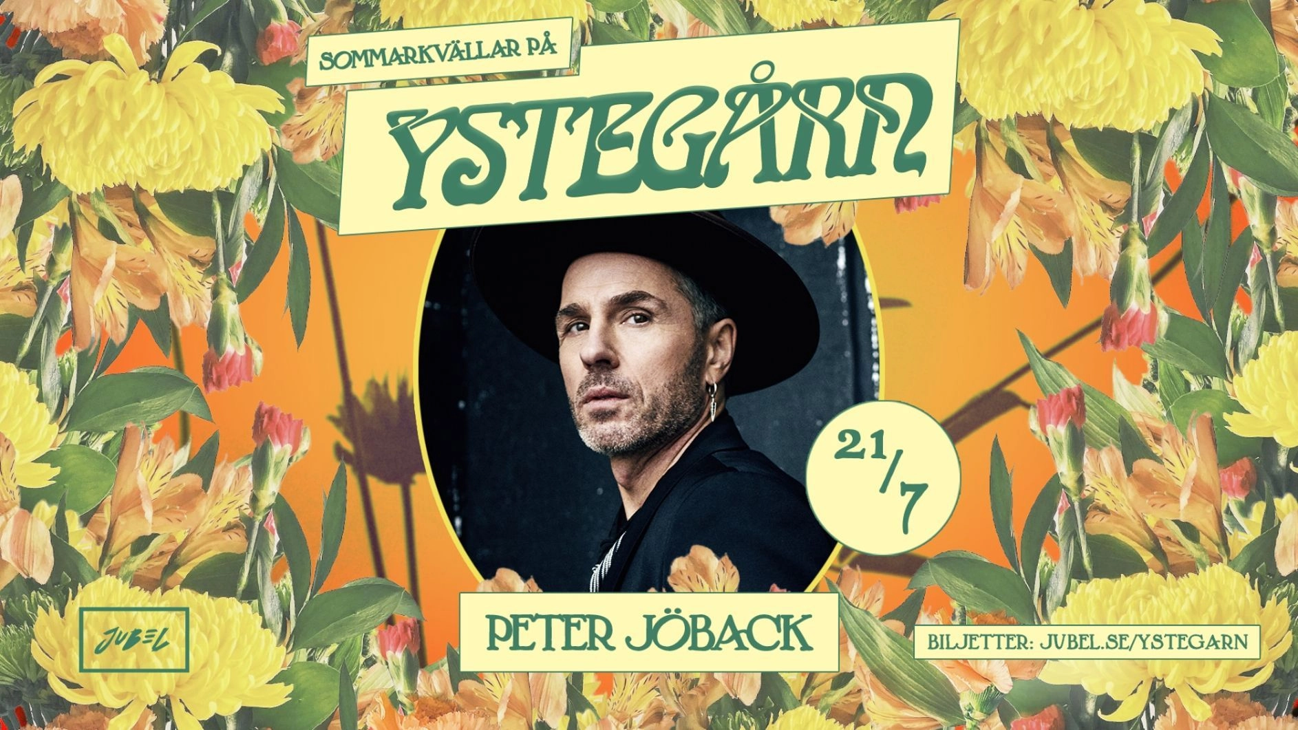 Sommarkvällar på Ystegårn - Peter Jöback