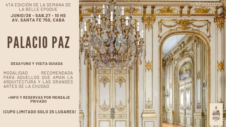 Visita & Desayuno en el Palacio Paz